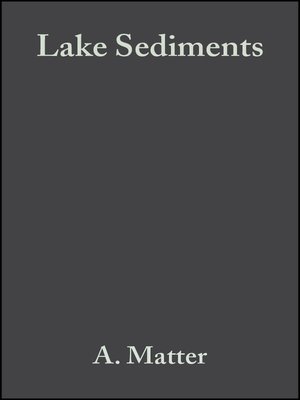 cover image of Lake Sediments